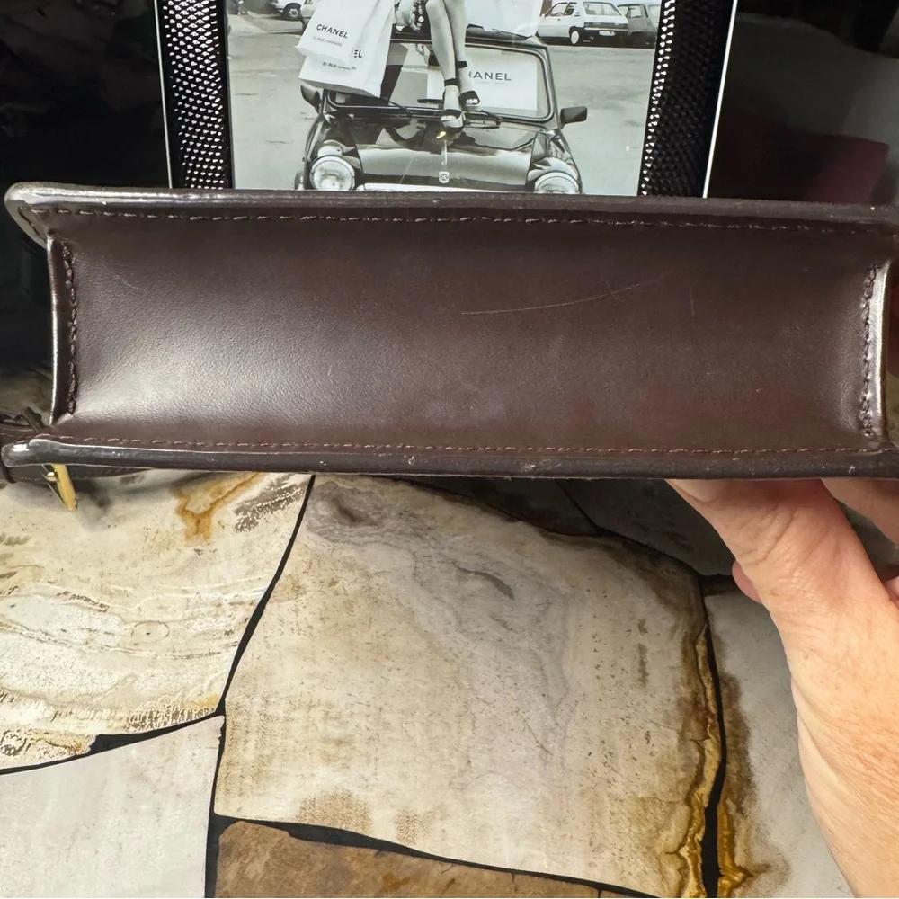 Louis Vuitton - Portobello Shoulder Bag w/Clear Back Pocker - EUC - No Call Outs - Picture 11 of 12